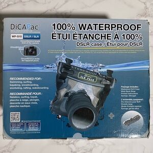 DiCAPac WP-S10 Waterproof Camera Case (for Underwater Photography, etc) Open Box
